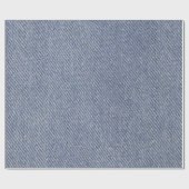 Denim Blue Jean Print Cadeaupapier (Vlak)