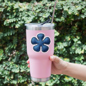 Denim Blue Jean Sterretje Symbool Sticker