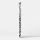 Denim Blue Jeans: Casual dubbele patch Case-Mate iPhone Case (Achterkant / Rechts)