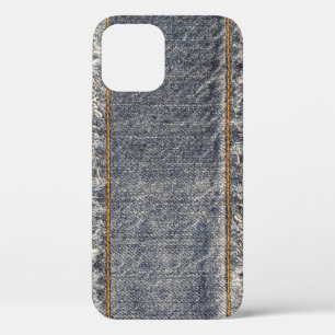 Denim Blue Jeans: Casual dubbele patch Case-Mate iPhone Case
