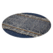 Denim Blue Jeans: Casual dubbele patch Snijplank (Hoek)