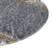 Denim Blue Jeans: Casual dubbele patch Snijplank (Hoek)