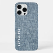  Denim Blue Jeans Look Gedrukte iPhone Case Hoesje (Achterkant)