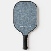 Denim Blue Jeans Premium - lichtgewicht, duurzaam Pickleball Paddle (Achterkant)