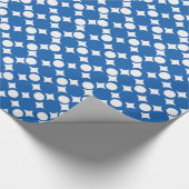 Denim Blue Mod Ball Design @ Emporio Moffa Cadeaupapier (Hoek)