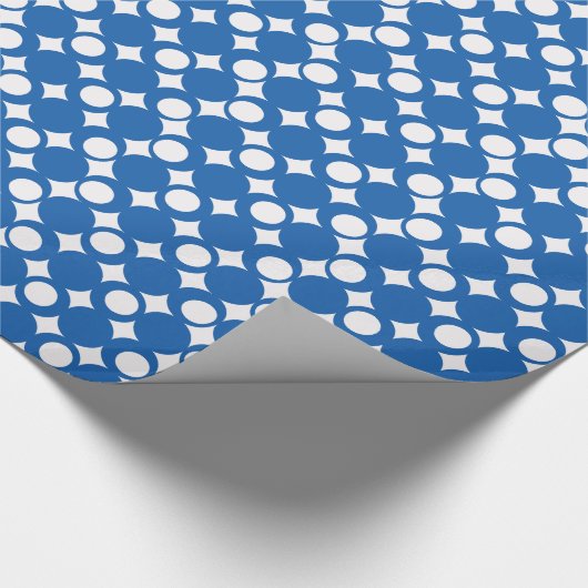 Denim Blue Mod Ball Design @ Emporio Moffa Cadeaupapier (Hoek)