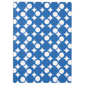 Denim Blue Mod Ball Design @ Emporio Moffa Klembord (Achterkant)