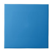 Denim Blue Solid Color Tile Tegeltje (Voorkant)