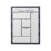 Denim Blue Specialized Daily Planner Notitieblok (Linkerzijde)
