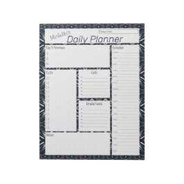 Denim Blue Specialized Daily Planner Notitieblok