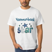 Denim Blue-startster T-shirt (Voorkant)