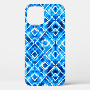 Denim blue stropdas die textuur herkent modern pat Case-Mate iPhone case