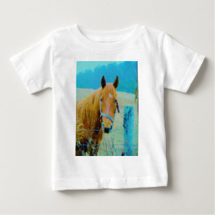 Denim blue tinted Horse