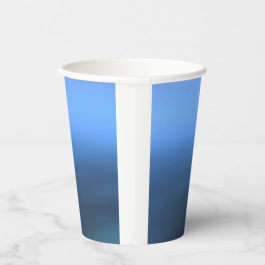 Denim Blues Paper Cup Papieren Bekers (Rechts)