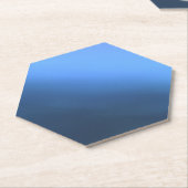 Denim Blues Paper-Onderzetter Kartonnen Onderzetters (Schuin)