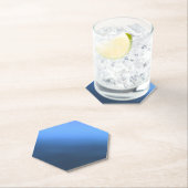 Denim Blues Paper-Onderzetter Kartonnen Onderzetters (Insitu)