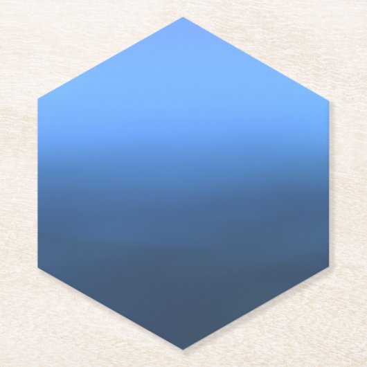 Denim Blues Paper-Onderzetter Kartonnen Onderzetters (Voorkant)