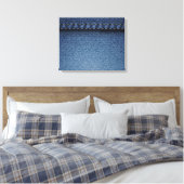 Denim Broek Canvas Afdruk (Insitu (Slaapkamer))