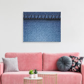 Denim Broek Canvas Afdruk (Insitu (Woonkamer))