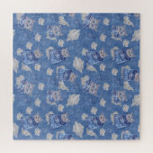 Denim-broekjans, Kittens en Lace Legpuzzel (Horizontaal)