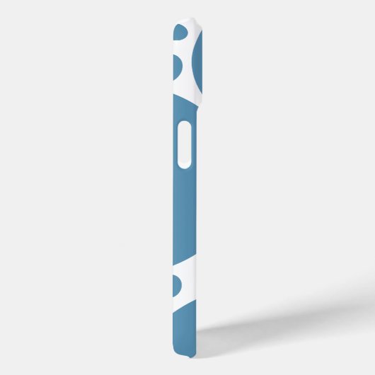 Denim Bule Bubbles Case-Mate iPhone Case (Achterkant / Rechts)