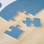 Denim Bule Bubbles Legpuzzel (Zijkant)