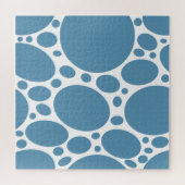 Denim Bule Bubbles Legpuzzel (Horizontaal)