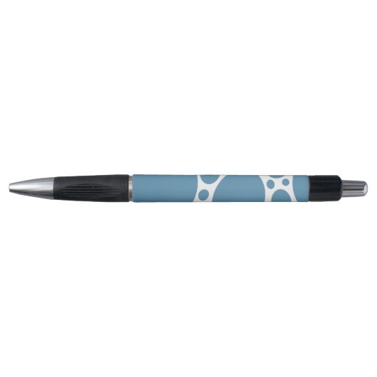 Denim Bule Bubbles Pen (Voorkant)