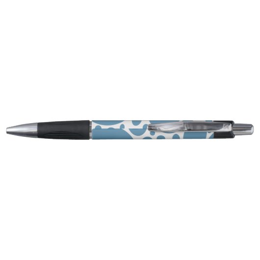 Denim Bule Bubbles Pen (Achterkant)