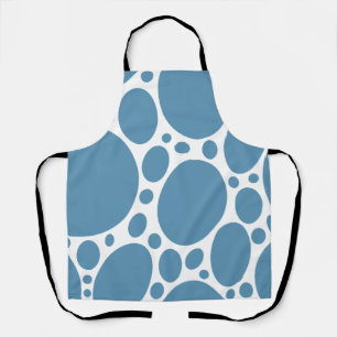 Denim Bule Bubbles Schort