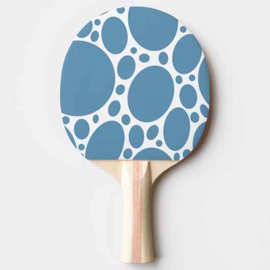 Denim Bule Bubbles Tafeltennisbatje (Voorkant)