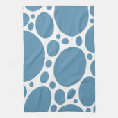 Denim Bule Bubbles Theedoek (Verticaal)
