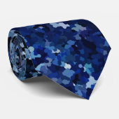 Denim Camo Stropdas (Opgerold)