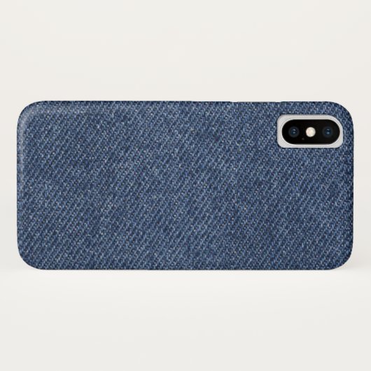 Denim Case-Mate iPhone Case (Achterkant (horizontaal))