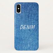 Denim Case-Mate iPhone Case (Achterkant)