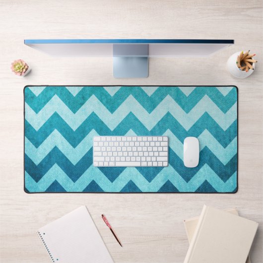 Denim Chevron van Shirley Taylor Bureaumat (Kantoor 1)