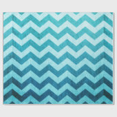 Denim Chevron van Shirley Taylor Cadeaupapier (Vlak)