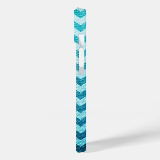 Denim Chevron van Shirley Taylor Case-Mate iPhone Case (Achterkant / Links)