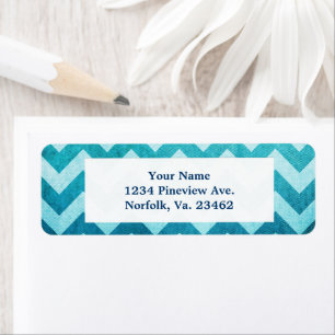 Denim Chevron van Shirley Taylor Etiket