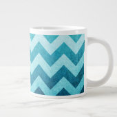 Denim Chevron van Shirley Taylor Grote Koffiekop (Rechts)
