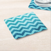 Denim Chevron van Shirley Taylor Kartonnen Onderzetters (Schuin)