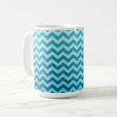 Denim Chevron van Shirley Taylor Koffiemok (Voorkant links)