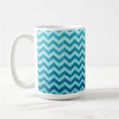 Denim Chevron van Shirley Taylor Koffiemok (Links)