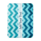 Denim Chevron van Shirley Taylor Magneet (Verticaal)