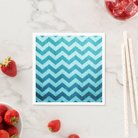 Denim Chevron van Shirley Taylor Servetten (Insitu)