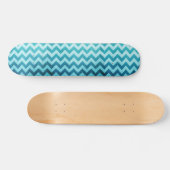 Denim Chevron van Shirley Taylor Skateboard (Horizontaal)