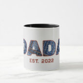 Denim DADA Nieuw Cadeau Voor Papa Mok (Midden)