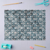 Denim Damask met een hoge densiteit Tissuepapier (Craft)