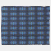 Denim Design Fleece Deken (Voorkant (Horizontaal))