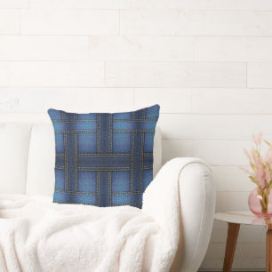 Denim Design Kussen